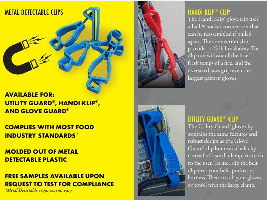 METAL DETECTABLE HANDI KLIP - BLANK - #42100MD