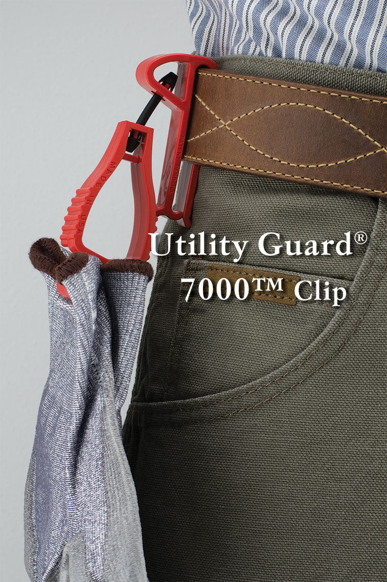 UTILITY GUARD CLIP STANDARD SAFETY SLOGAN - #7000S